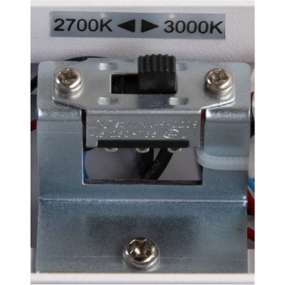 Afbeelding van Slv direto 90 wl indoor led wandopbouwlamp wit cct switch 2700 3000 k 1004743