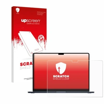 Afbeelding van upscreen Screenprotector voor Apple MacBook Air 15&quot; M4 2025 Folie Beschermfolie transparant