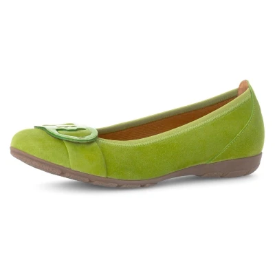 Afbeelding van NU 20% KORTING: Gabor Ballerina&#039;s platte schoenen, instappers met hovercraft luchtkamer zool