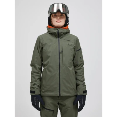 Afbeelding van Peak Performance Women Alpine Gore tex 2l Insulated Shell Jacket Pine Needle Maat L