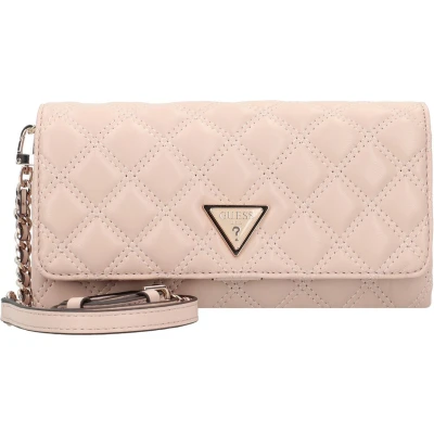 Afbeelding van Guess Giully FLAP Organizer Schoudertas, Dames, Maat: One Size, Light beige