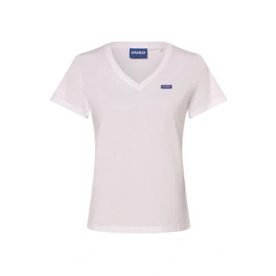 Afbeelding van HUGO Classic Tshirt basic, Dames, Maat: 3XL, Weiß