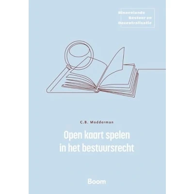 Afbeelding van Binnenlands Bestuur en Decentralisatie Open kaart spelen in het bestuursrecht