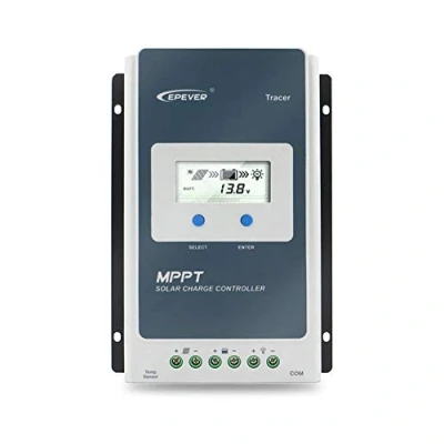 Afbeelding van EPEVER® 30A MPPT zonne laadregelaar 12V/24V automatische identificatie met LCD display voor communicatie basisstations en huishoudelijke systemen Tracer 3210AN