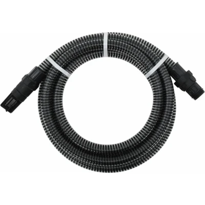 Afbeelding van vidaXL Zuigslang met PVC koppelingen 1,1&quot;;&quot;; 10 m zwart