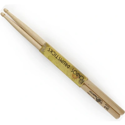 Afbeelding van Los Cabos 5A wit Hickory Sticks, Wood Tip Drumsticks