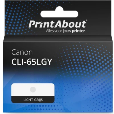 Afbeelding van Huismerk Canon CLI 65LGY Inktcartridge Licht grijs