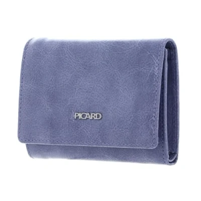 Afbeelding van PICARD Leren Portemonnee Cool Down 1 Flap Wallet Violet Paars