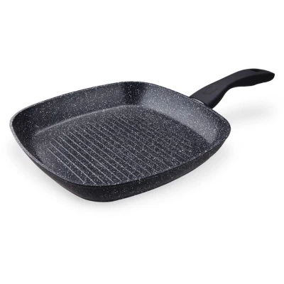 Afbeelding van Westinghouse Grillpan Marble 28 x cm Standaard anti aanbaklaag