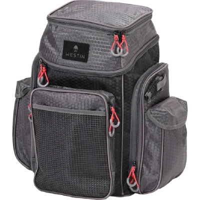 Afbeelding van Westin W4 Backpack Large Titanium Black (Incl. 2 Tackleboxen) Vistas