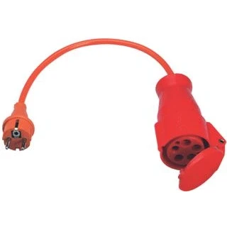Afbeelding van Beha amprobe driefase adapter 16 a cee 5 polig 3313412