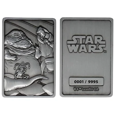 Afbeelding van STAR WARS Jabbah the Hut Lingot en métal collector