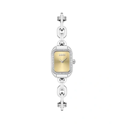 Afbeelding van HUGO Horloge, Dames, Maat: One Size, Silber farbend