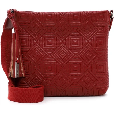 Afbeelding van Tamaris Schoudertas Merle Crossbody Bag Red Donkerrood