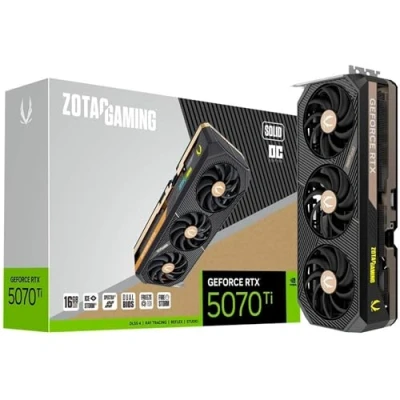 Afbeelding van ZOTAC GAMING GeForce RTX 5070 Ti SOLID OC Videokaart