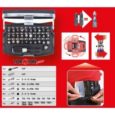 Afbeelding van KS tools Bitset Staal