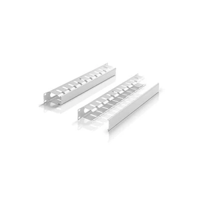 Afbeelding van LogiLink ORCC01G 19 inch Kabelvoering voor patchkast 1 HE Grijs