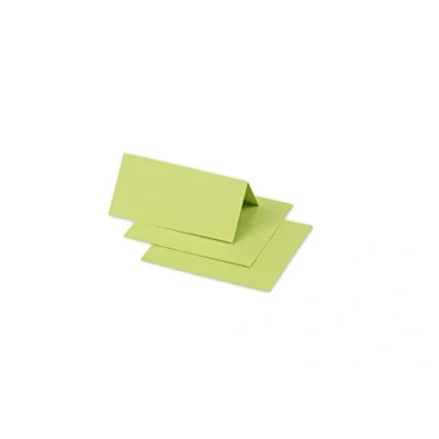 Afbeelding van Clairefontaine 75050C verpakking met 25 tafelstandaard pollen, 85x80 mm, gevouwen, knopengroen