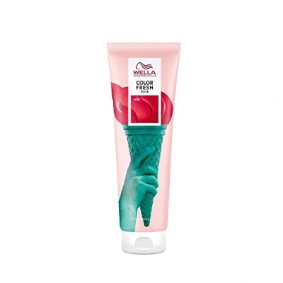 Afbeelding van Wella Professionals Care Color Fresh Semi Permanent Kleurmasker Rood 150 ml
