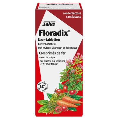 Afbeelding van Gratis Verzending: 2x Floradix IJzer 147 tabletten