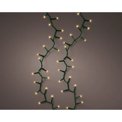 Afbeelding van Compact kerstverlichting 12.5 meter Lumineo (350 LEDs, Binnen/Buiten, Extra warm wit, Timer, Dimmer)