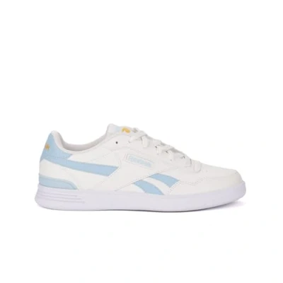 Afbeelding van Reebok Dames Court Advance Clip Sneaker, Krijt Softblue Felle, 35.5 EU
