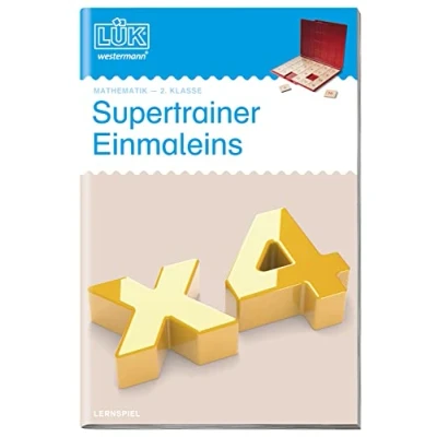 Afbeelding van LÜK. Supertrainer Einmaleins
