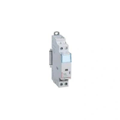 Afbeelding van Legrand relais zonder manuele bediening no nc 16a 24vac 1 module 412503