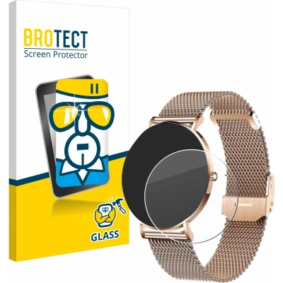 Afbeelding van BROTECT Glas Screenprotector voor Xcoast X Watch Siona 2 Gehard Beschermglas 9H