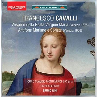 Afbeelding van Coro Claudio Monteverdi Di Crema &amp; La Pifarescha, Bruno Gini Vespero Della Beata Vergine MAria Antifone MariaE Sonate (CD)