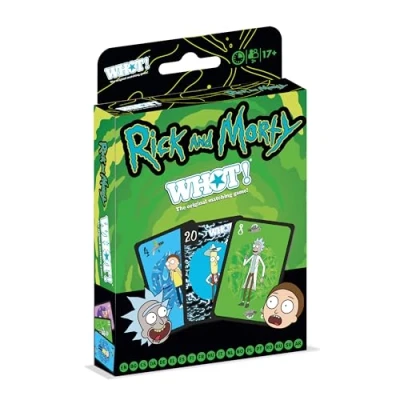 Afbeelding van Winning Moves Rick and Morty Speelkaarten WHOT! (Meertalig)
