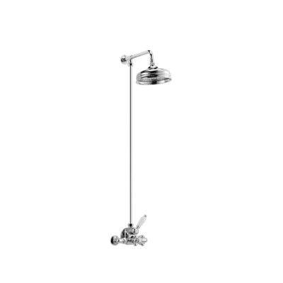Afbeelding van Huber Croisette Douchecombinatie 20cm Chroom 591.CS21H.CR