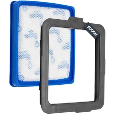 Afbeelding van SQOON® Stofzuigerfilter geschikt voor Filter met houder Philips CP0617/01 Model 432200494512