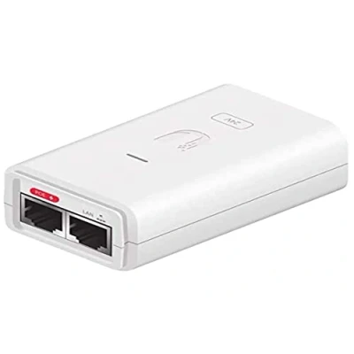 Afbeelding van Ubiquiti Networks PoE 24 7W G WH adapter &amp; injector Gigabit Ethernet V