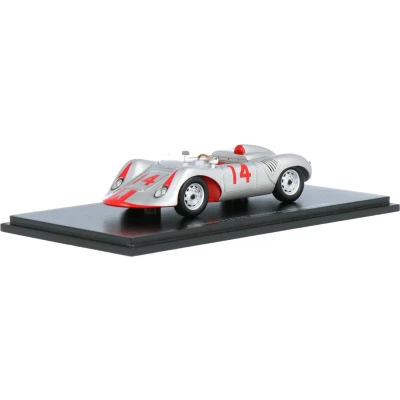 Afbeelding van Porsche 718 RS Spark Modelauto 1:43 1961 Bob Holbert S7514 Nassau Trophy Race Schaalmodel