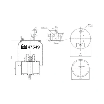 Afbeelding van Febi Bilstein Spruitstuk 102870