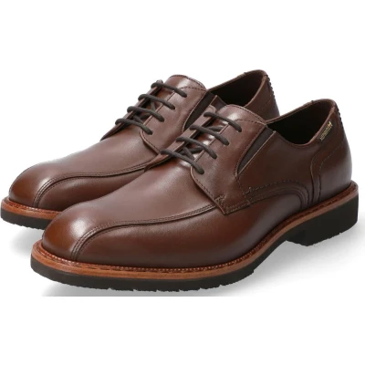 Afbeelding van Mephisto Nelson heren veterschoen bruin maat 38.5 (EU) 5.5 (UK)