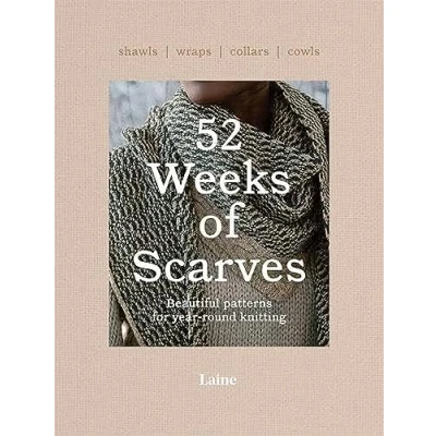 Afbeelding van 52 Weeks of Scarves: Beautiful Patterns for Year round Knitting: Shawls. Wraps. Collars. Cowls.