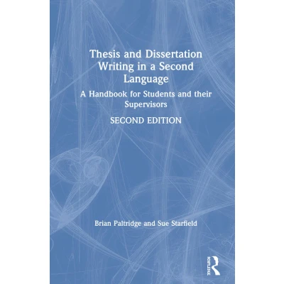 Afbeelding van Thesis And Dissertation Writing In A Second Language