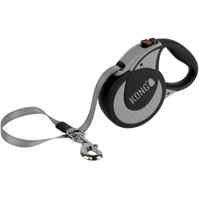 Afbeelding van Kong Retractable Leash Ultimate 5m Grey Extra Large