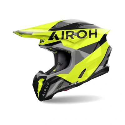 Afbeelding van Airoh 2024 Twist 3.0 King Crosshelm Mat Geel maat S