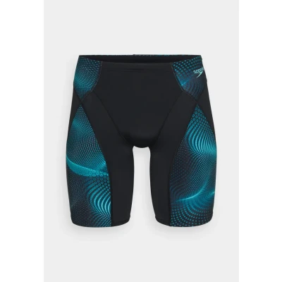 Afbeelding van Speedo END MAX Compress JAM Zwembroek, Heren, Maat: 8, Black/turquoise gem