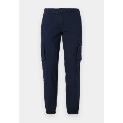 Afbeelding van Only &amp; Sons Onscam Stage CUFF Cargobroek, Heren, Maat: 28x32, Dark blue
