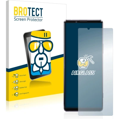Afbeelding van BROTECT Screenprotector voor Sony Xperia 1 II Folie Beschermfolie Beschermglas transparant