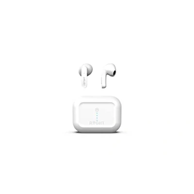 Afbeelding van RYGHT MINO In Ear headset Bluetooth Stereo Wit Ruisonderdrukking (microfoon) Indicator voor batterijstatus, Headset, Oplaadbox, Touchbesturing