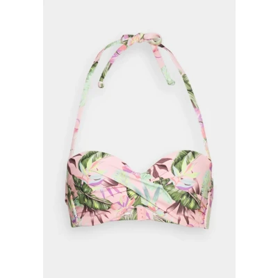 Afbeelding van s.Oliver WIRE Bandeau Bikinitop multicoloured, Dames, Maat: 44xD, Multi coloured