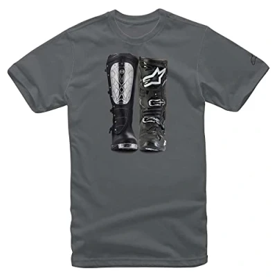 Afbeelding van Alpinestars, Victory Roots, Shirt Met Korte Mouwen, Houtskool, S, Man