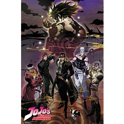 Afbeelding van JoJo&#039;s Bizarre Adventure Group 61 x 91,5 cm Maxi Poster