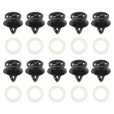 Afbeelding van 30Pcs Auto Deur Trim Panel Clips met Sealer 8E0868243 Compatibel A4 A3 B6 B7 11mm Gat Card Trimmen Bevestigingsmiddelen Interieur