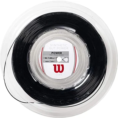 Afbeelding van Wilson Synthetische Gut Vermogen Tennis Racket String 16 G/1,3 mm